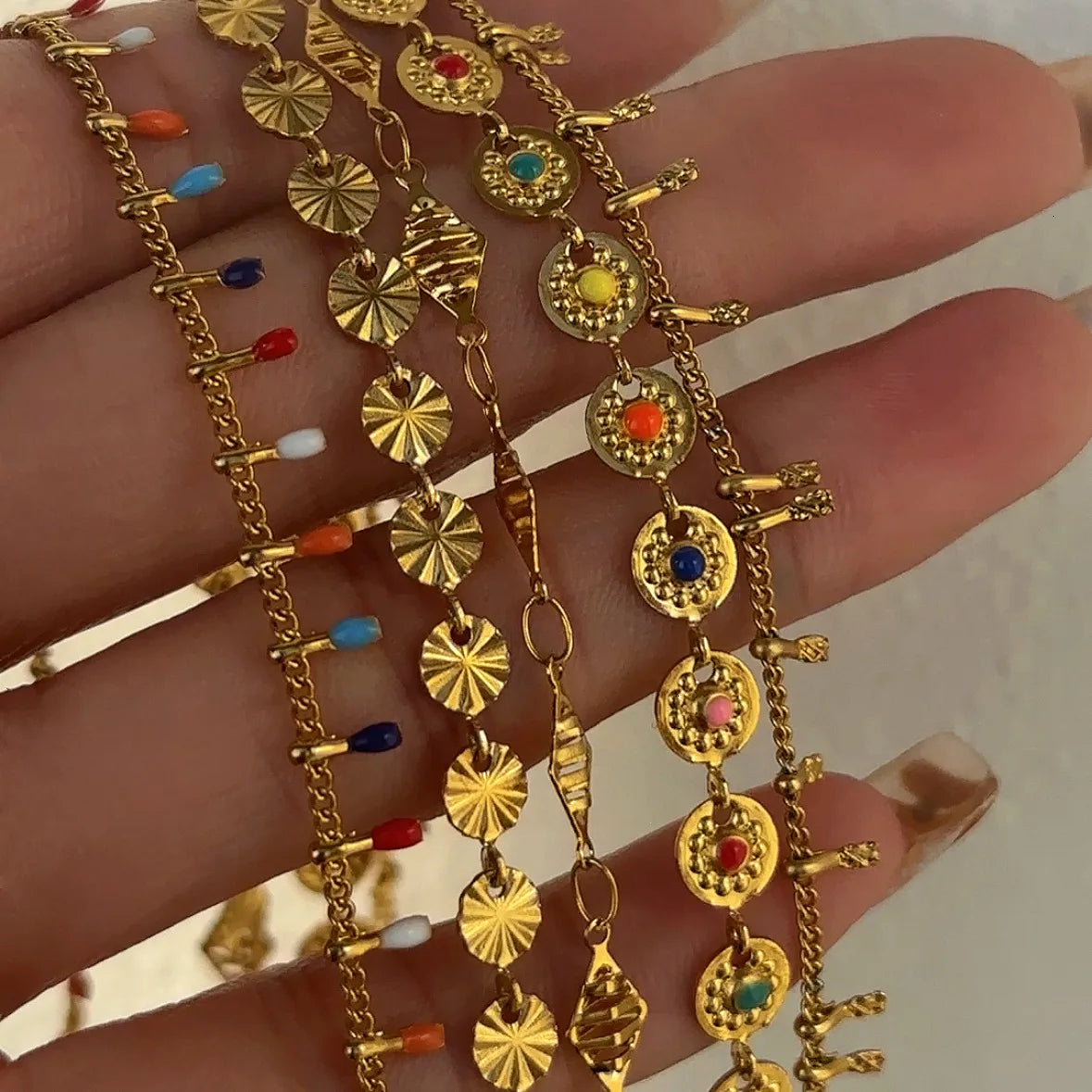 Golden Bloom Waist Chain