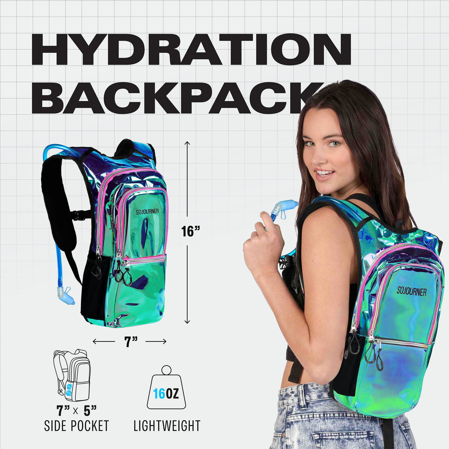 Glowstream Hydration Backpack (Medium)