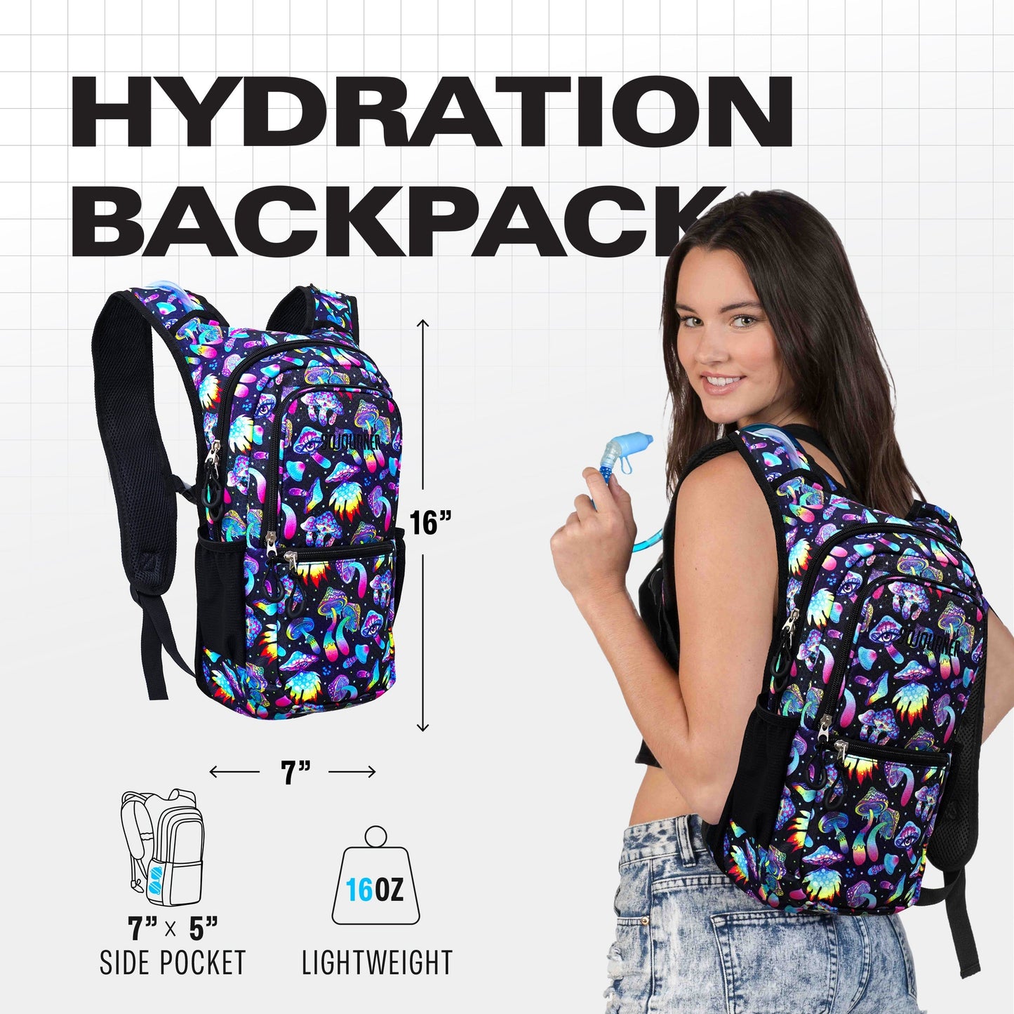Glowstream Hydration Backpack (Medium)