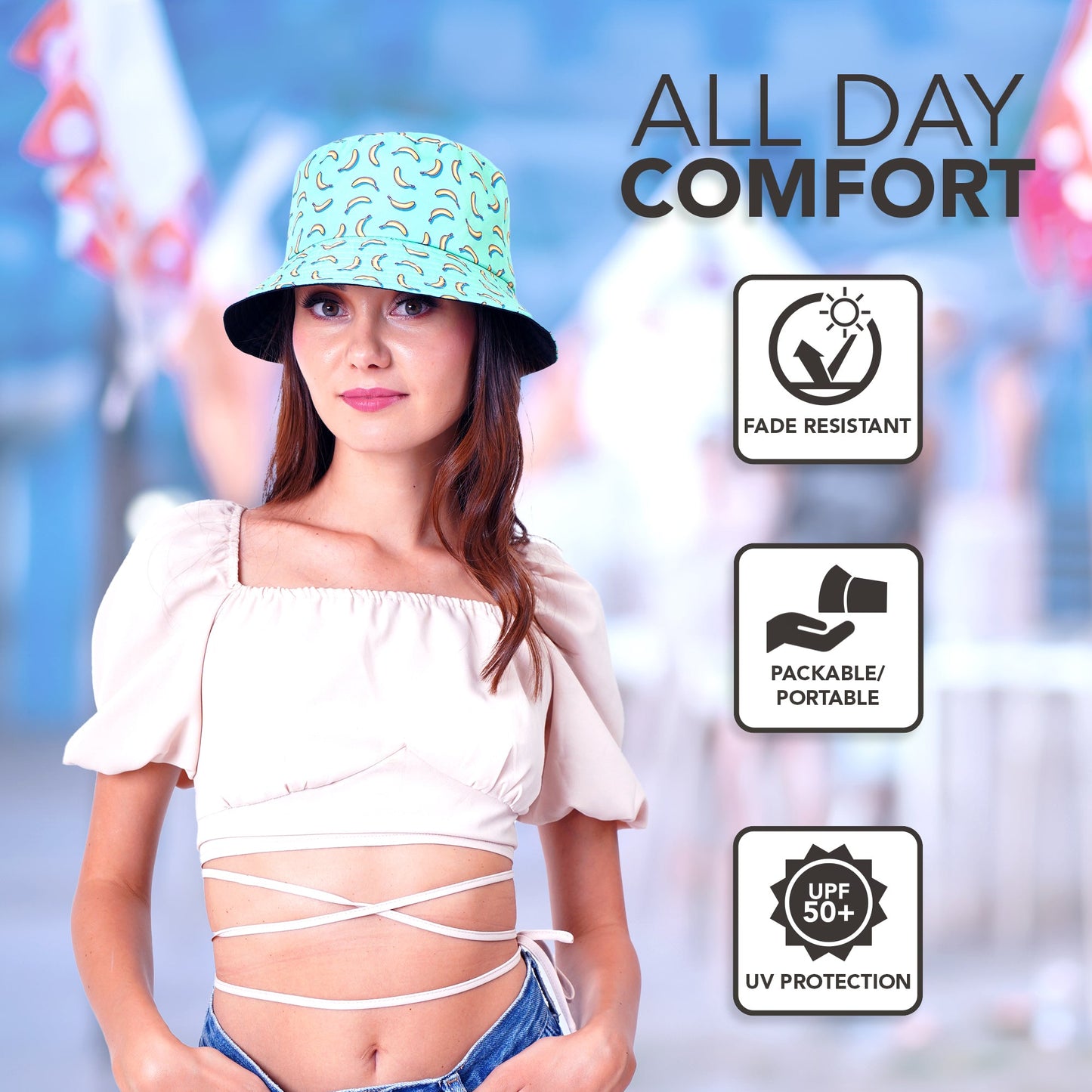 Cosmic Pop Festival Bucket Hat