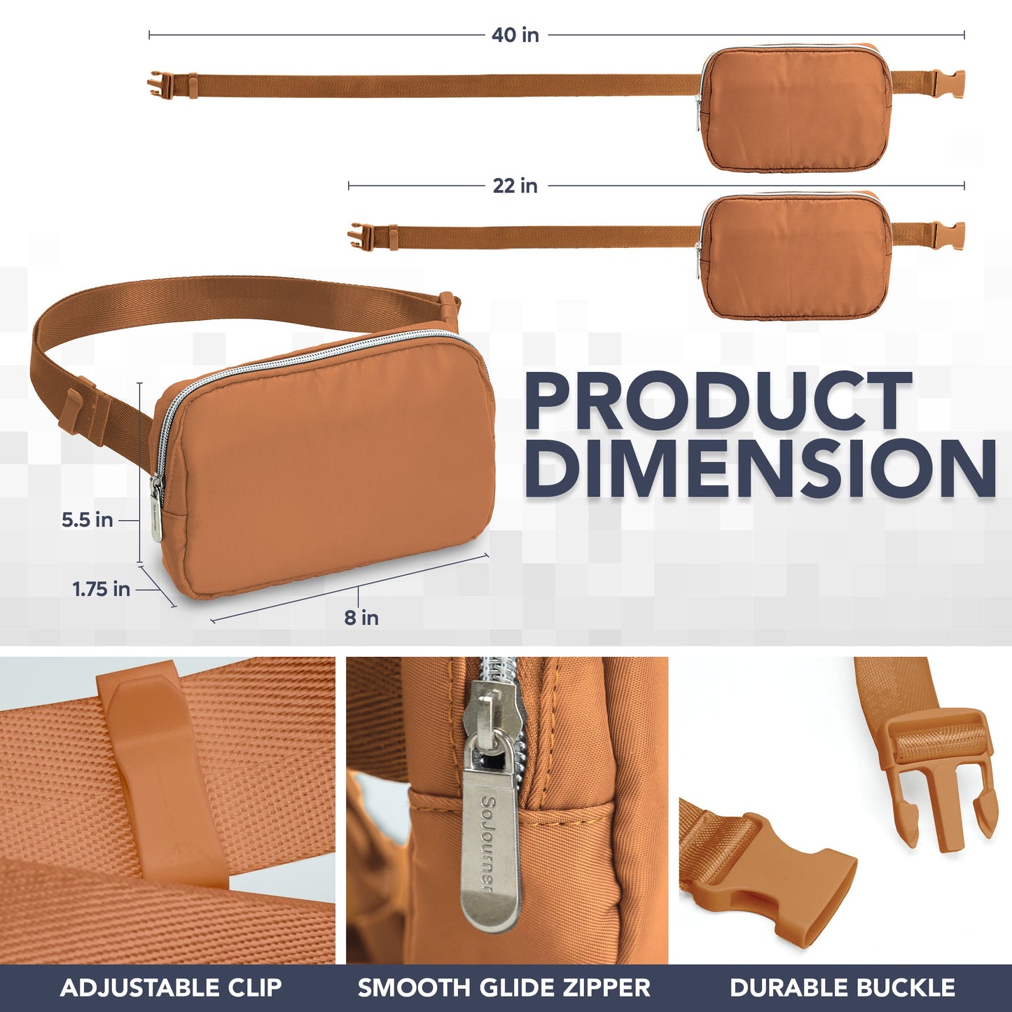 Hologlow Rave Fanny Pack (1 Pocket)