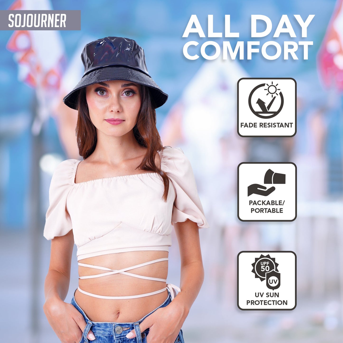Cosmic Pop Festival Bucket Hat