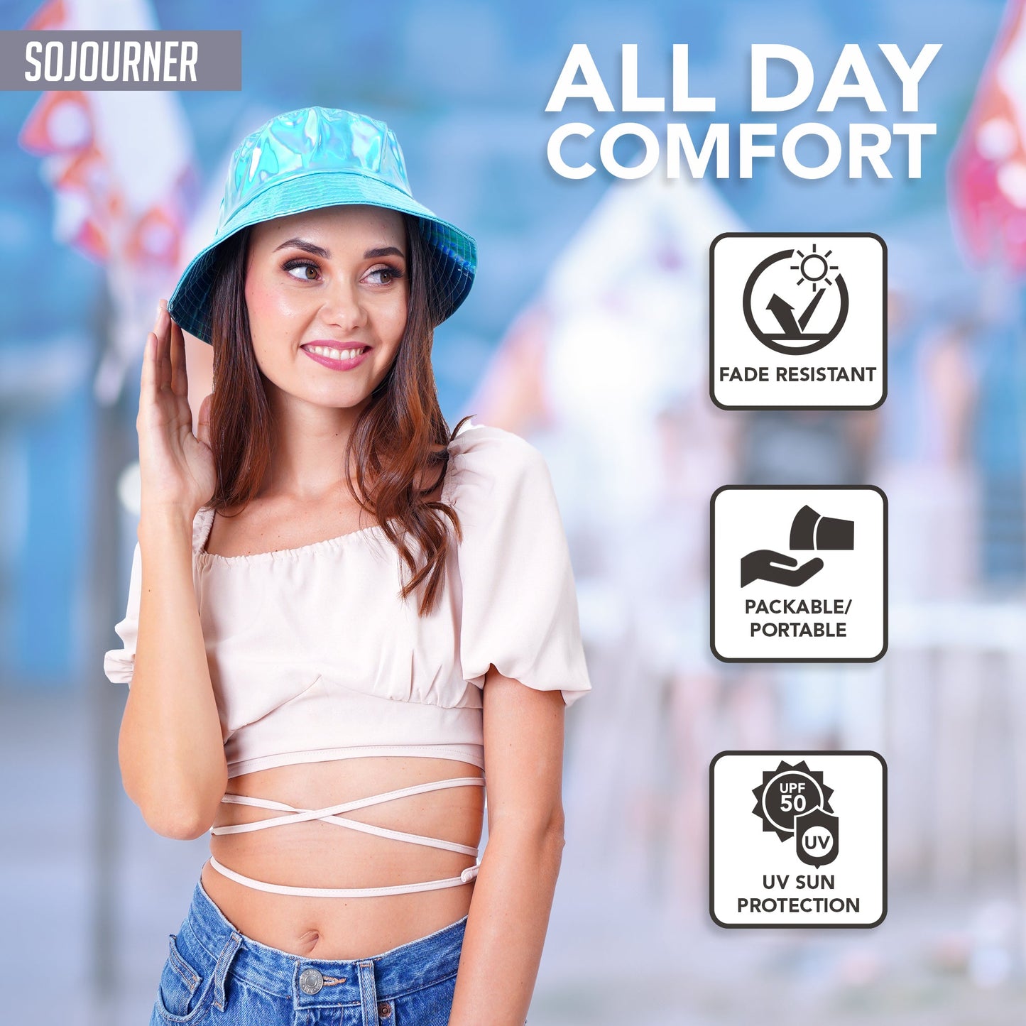 Cosmic Pop Festival Bucket Hat