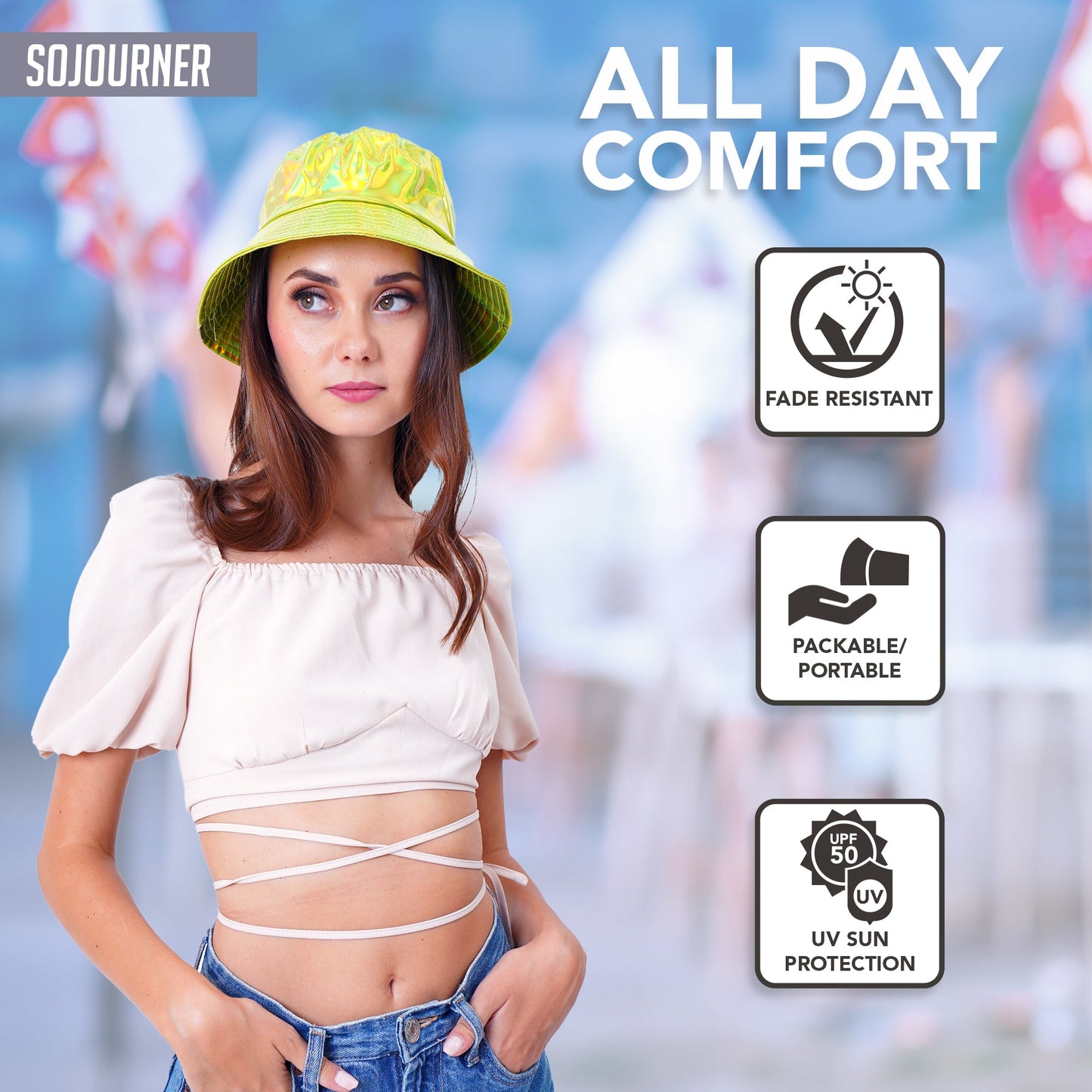 Cosmic Pop Festival Bucket Hat
