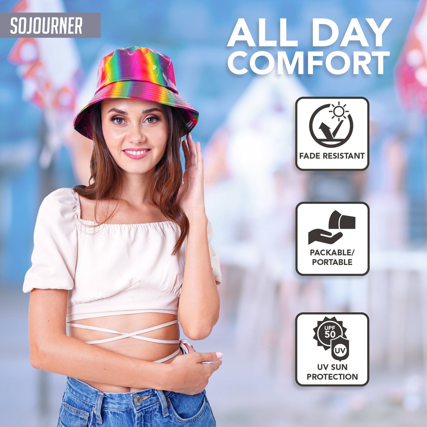 Cosmic Pop Festival Bucket Hat