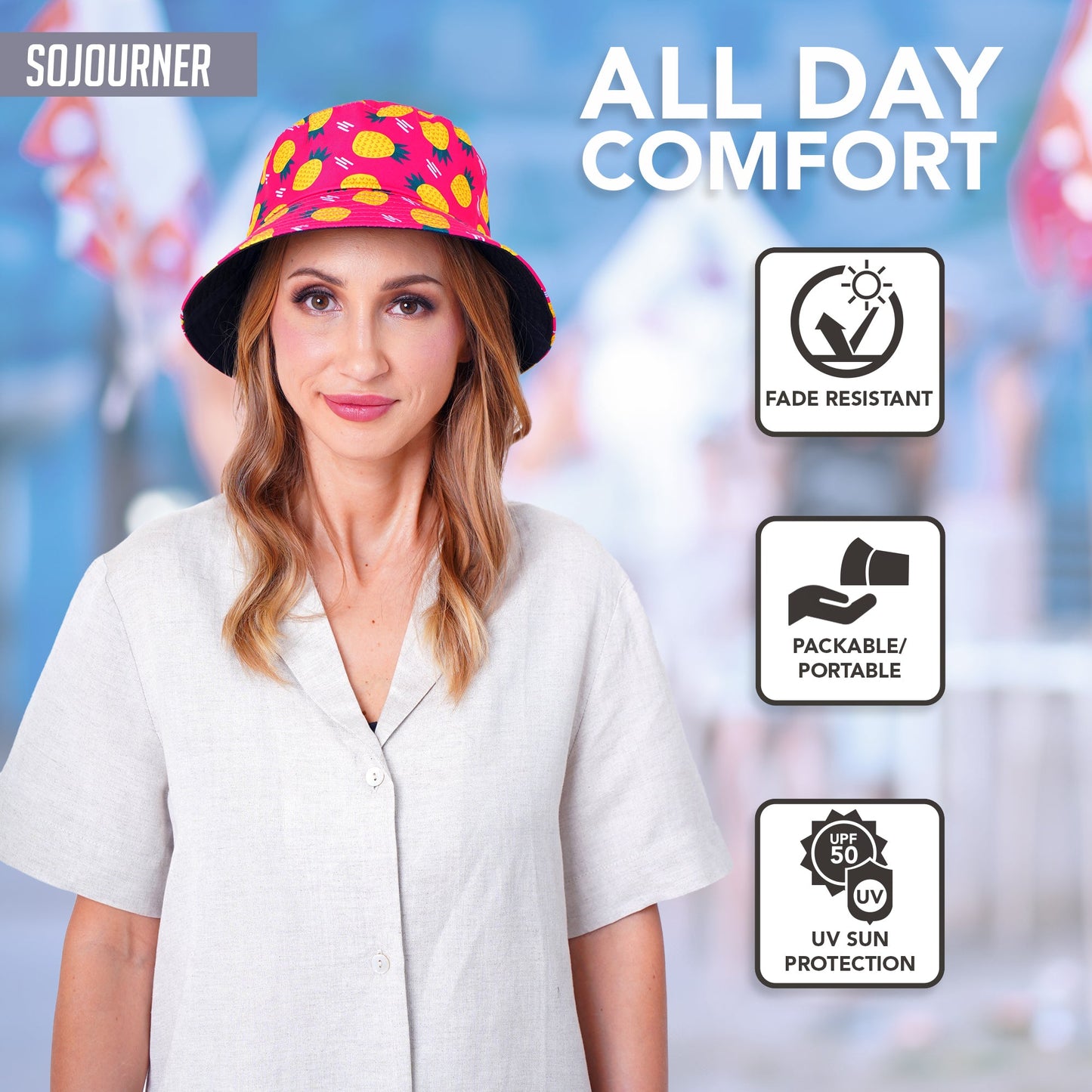 Cosmic Pop Festival Bucket Hat