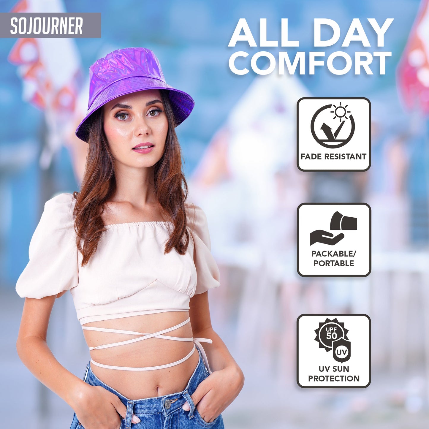 Cosmic Pop Festival Bucket Hat