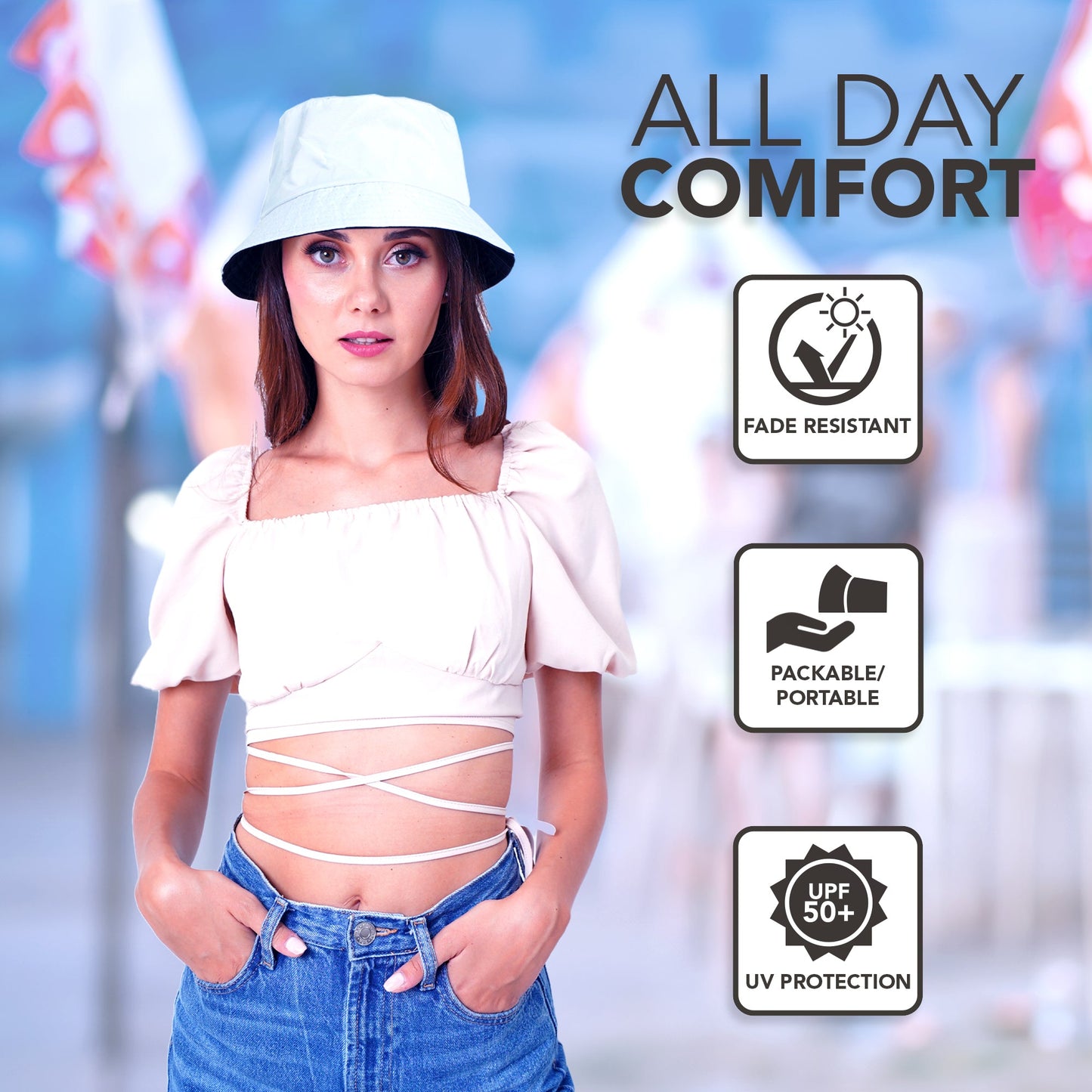 Cosmic Pop Festival Bucket Hat