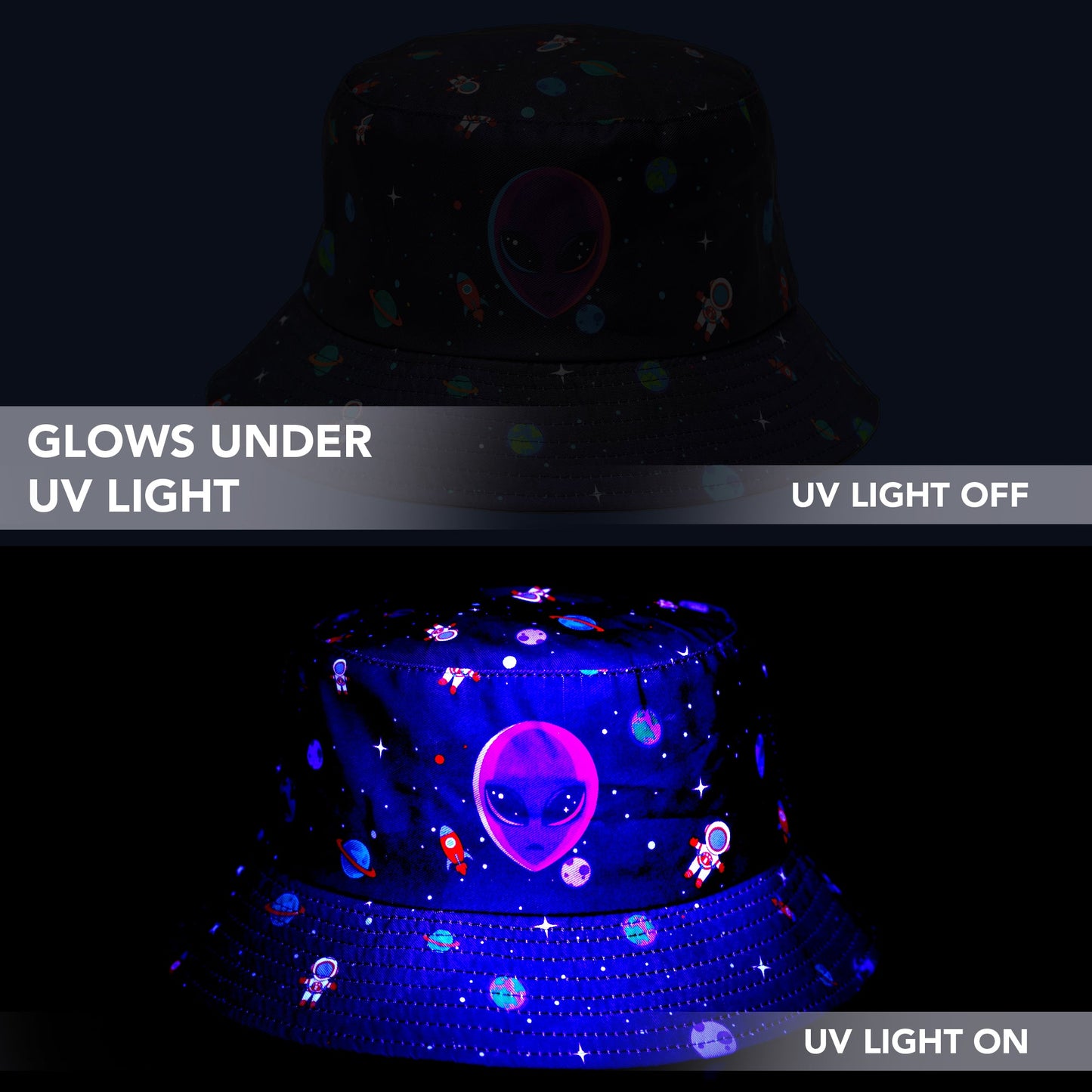 Cosmic Pop Festival Bucket Hat