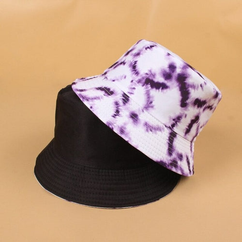 Vibe Vision Tie Dye Reversible Bucket Hat