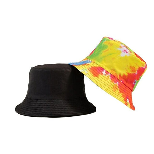 Vibe Vision Tie Dye Reversible Bucket Hat