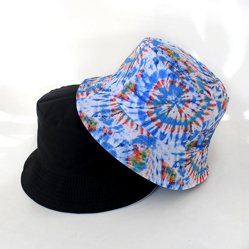 Vibe Vision Tie Dye Reversible Bucket Hat
