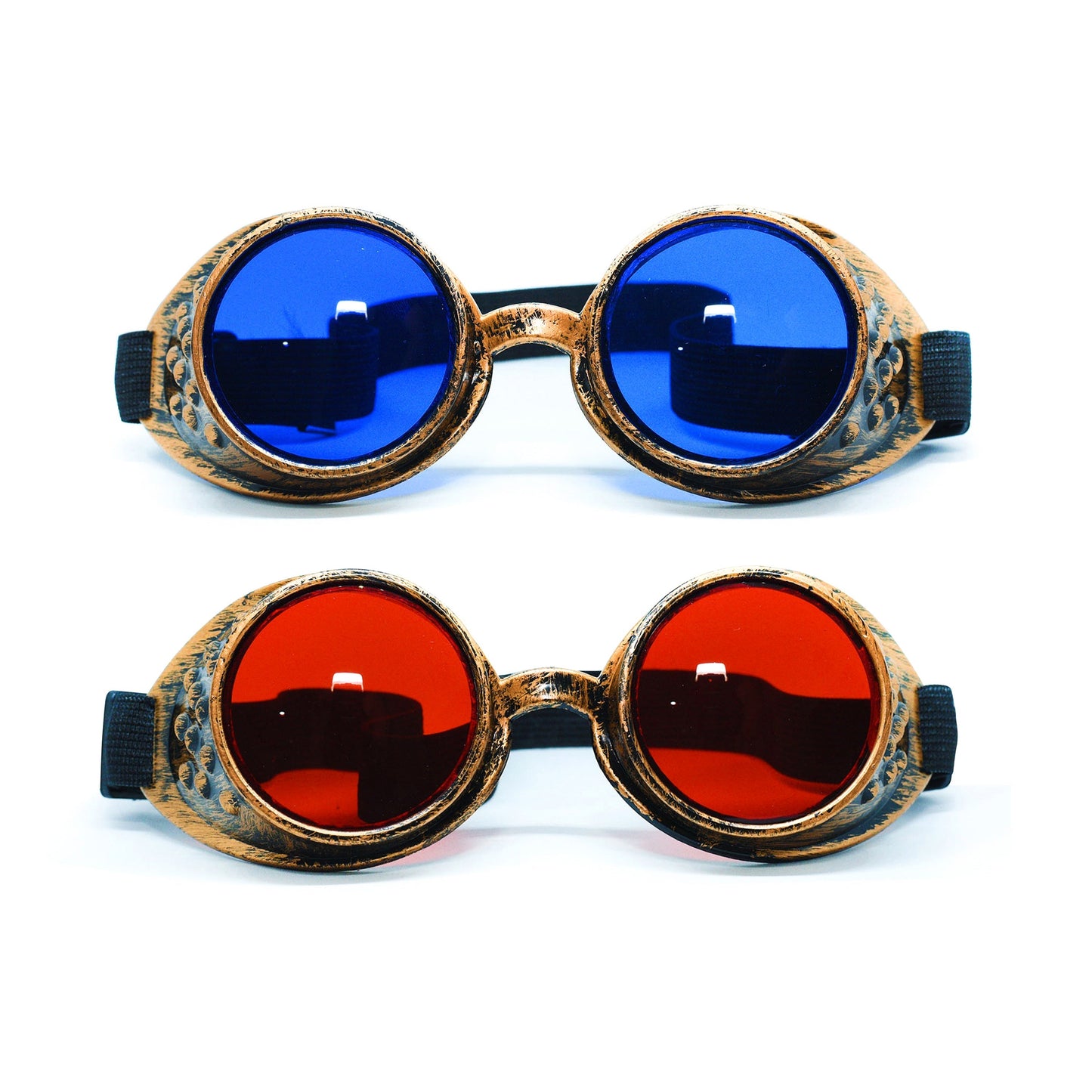 Prism Vision Steampunk Goggles and Kaleidoscope Glasses