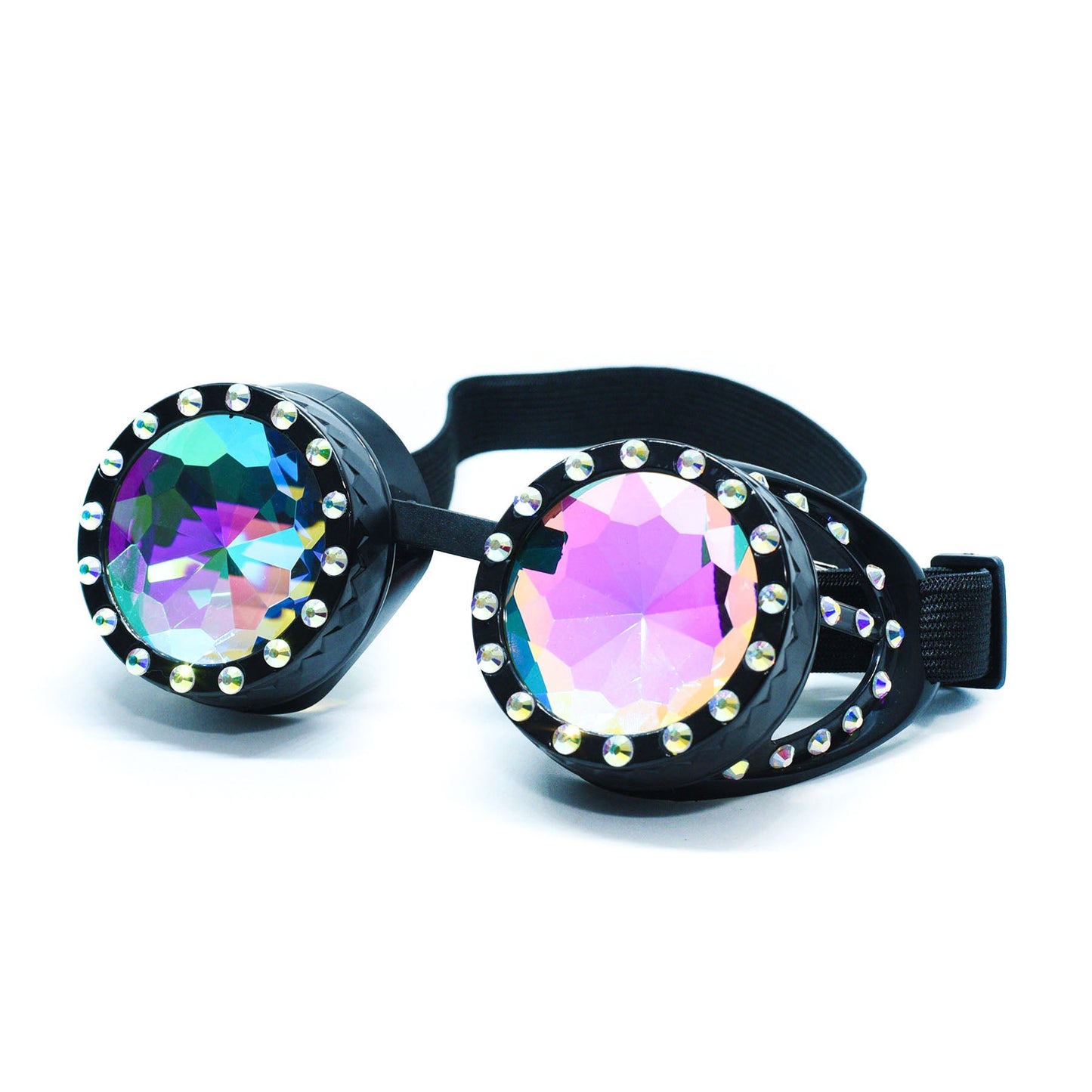 Prism Vision Steampunk Goggles and Kaleidoscope Glasses