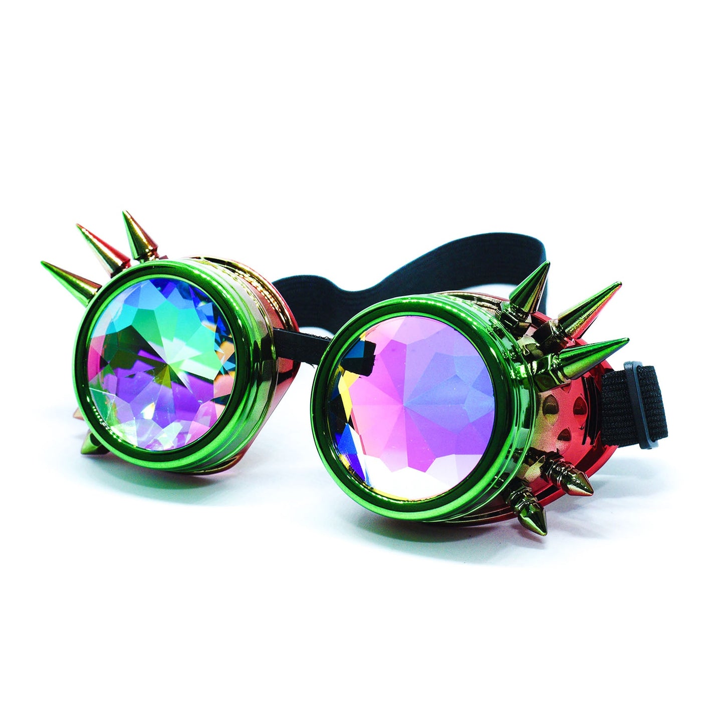 Prism Vision Steampunk Goggles and Kaleidoscope Glasses