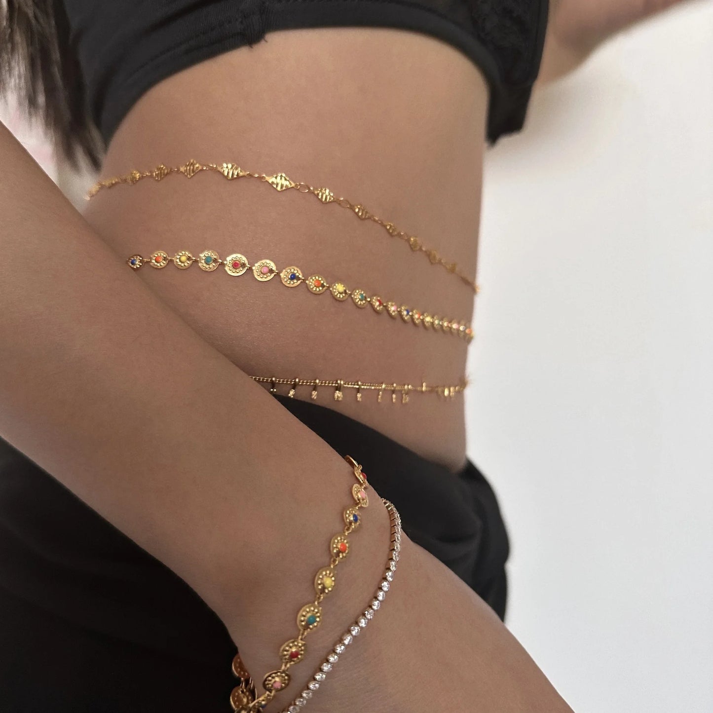 Golden Bloom Waist Chain