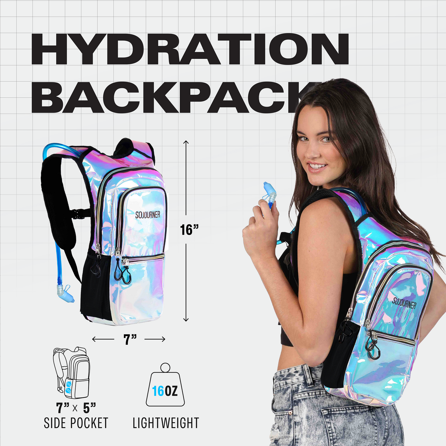Glowstream Hydration Backpack (Medium)