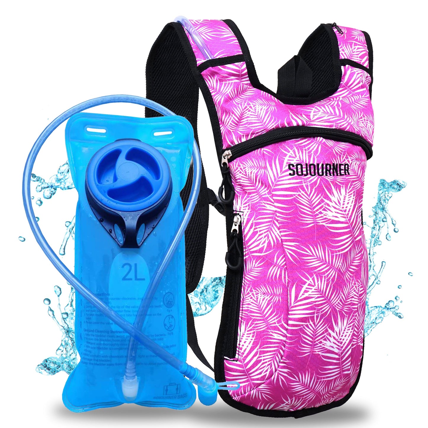 Hype Hydro Reflective Rave Hydration Pack (Small)
