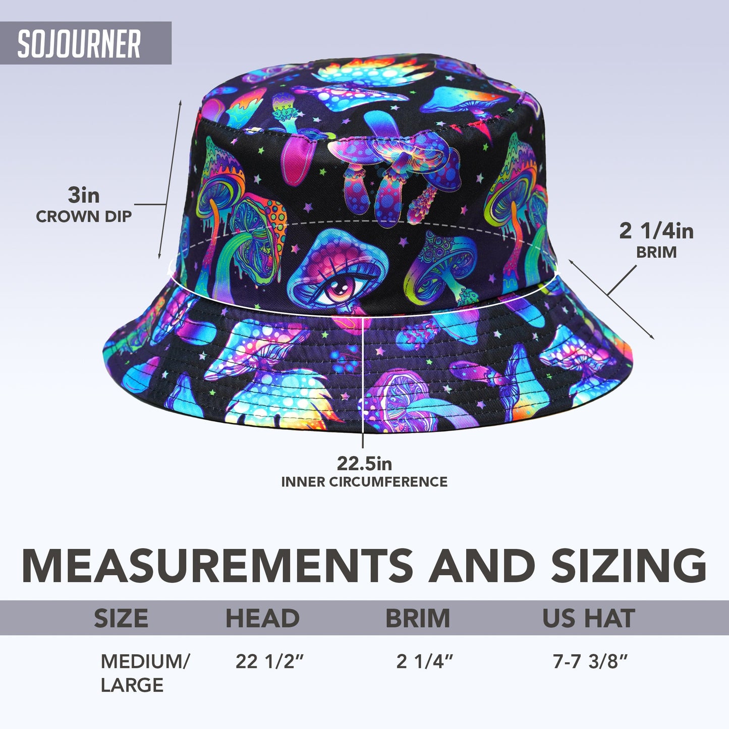 Cosmic Pop Festival Bucket Hat