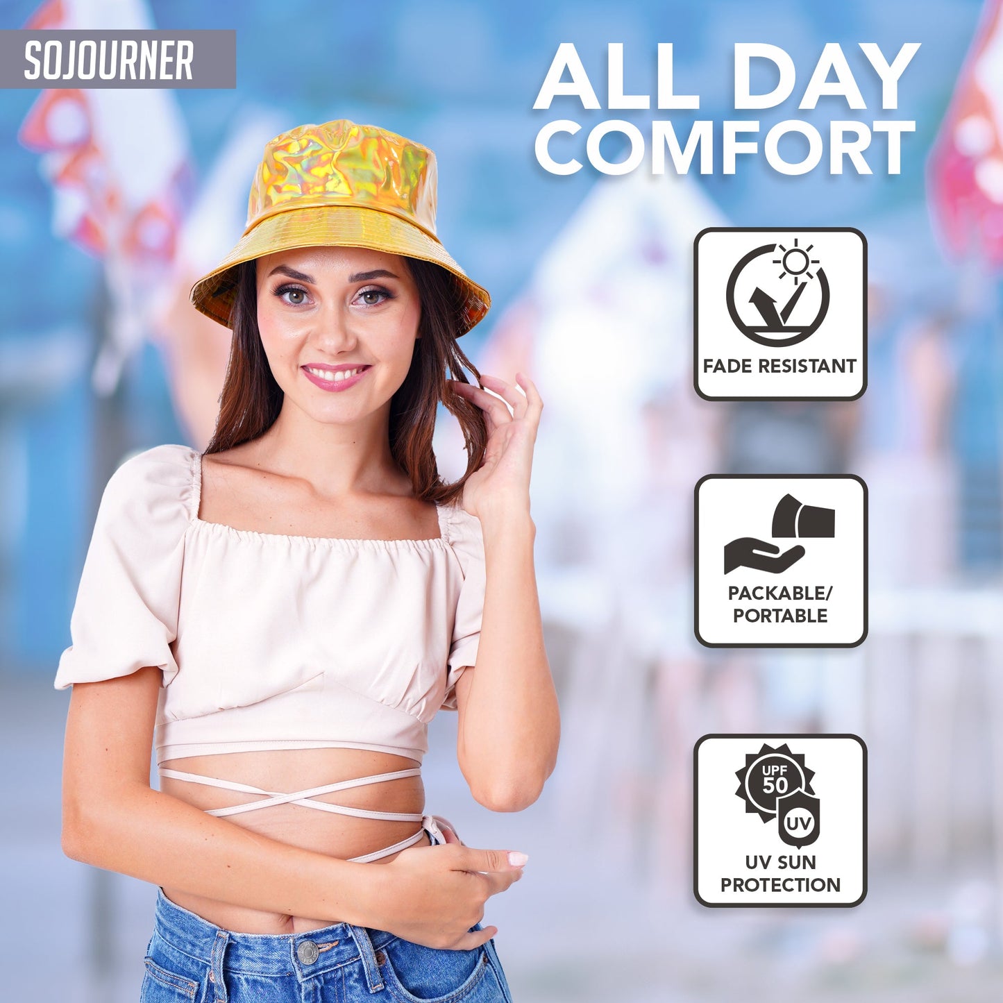 Cosmic Pop Festival Bucket Hat
