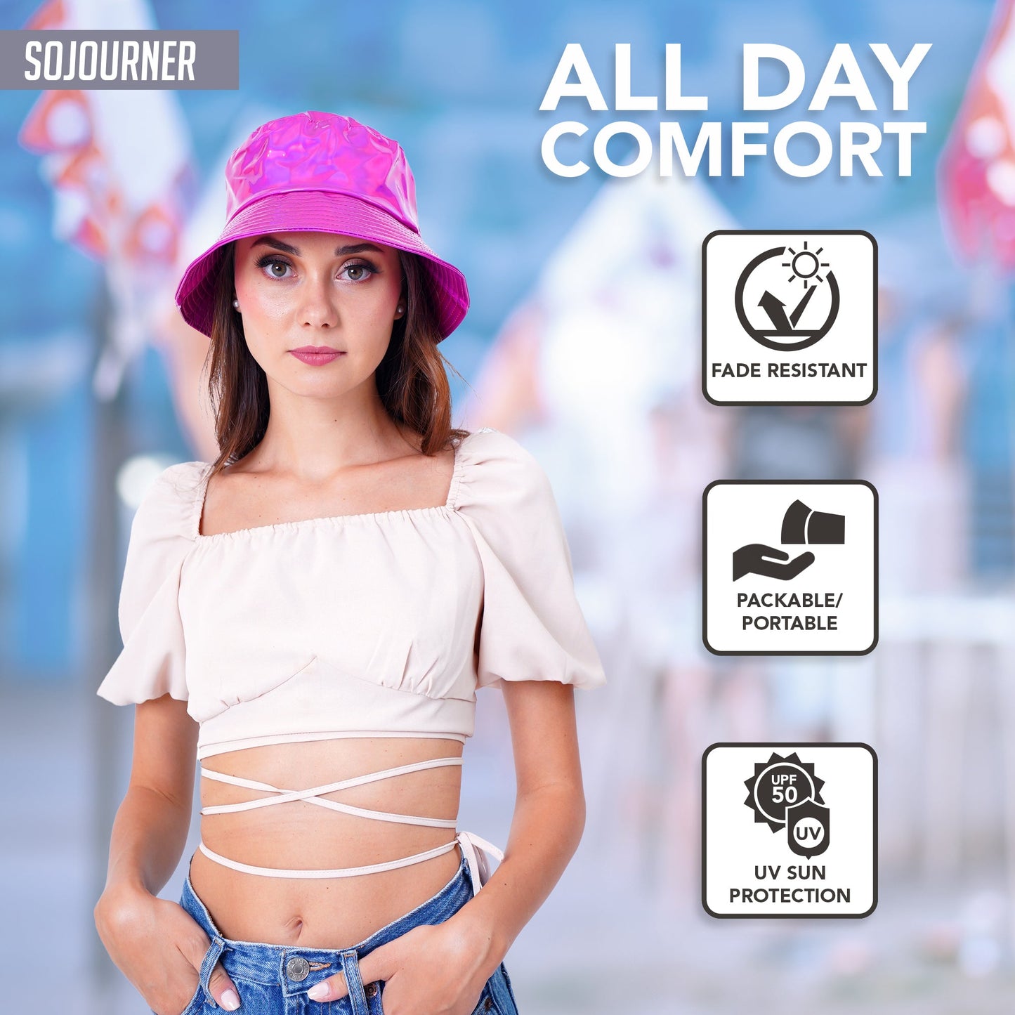 Cosmic Pop Festival Bucket Hat