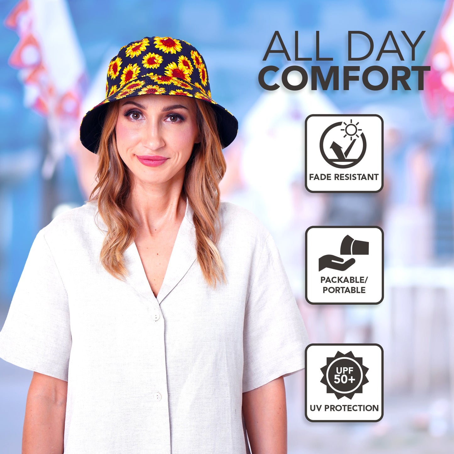 Cosmic Pop Festival Bucket Hat