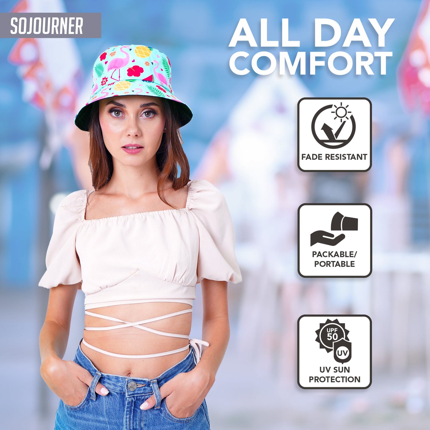 Cosmic Pop Festival Bucket Hat