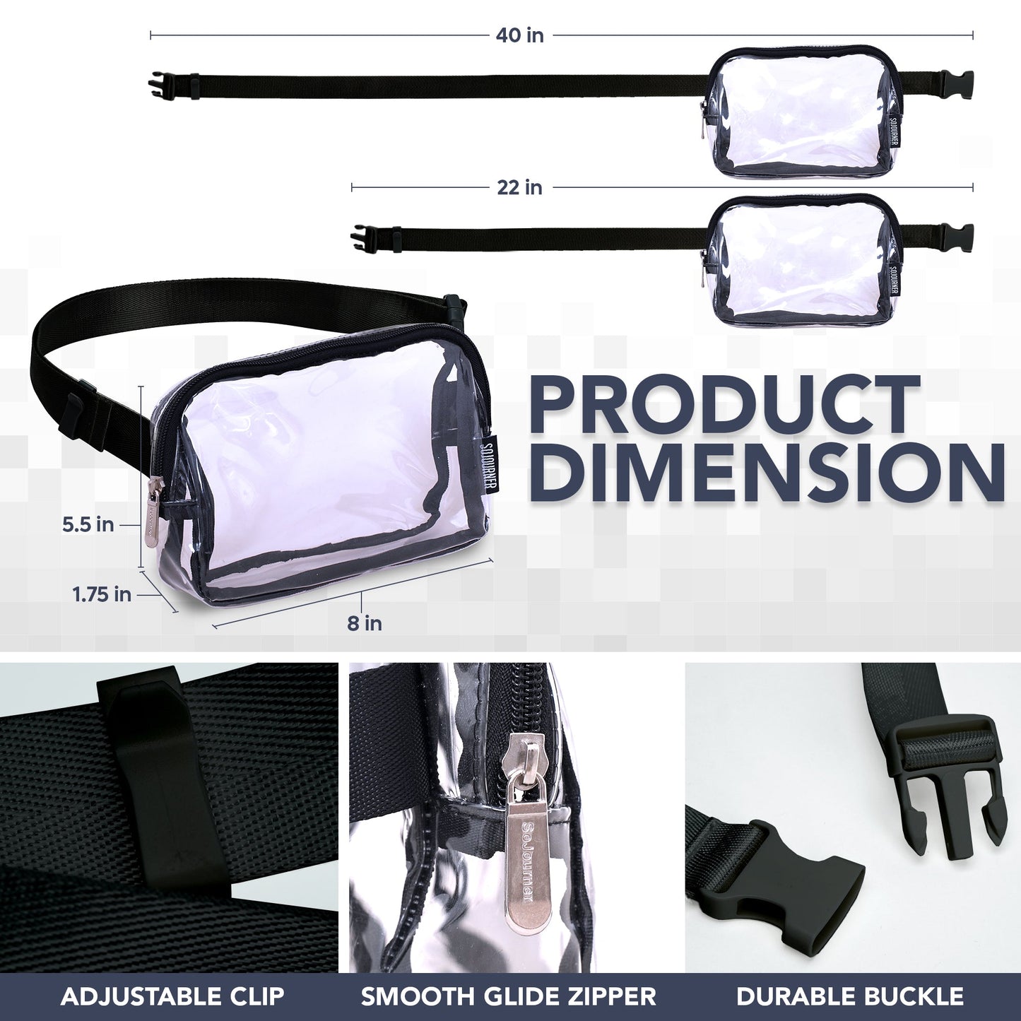 Hologlow Rave Fanny Pack (1 Pocket)