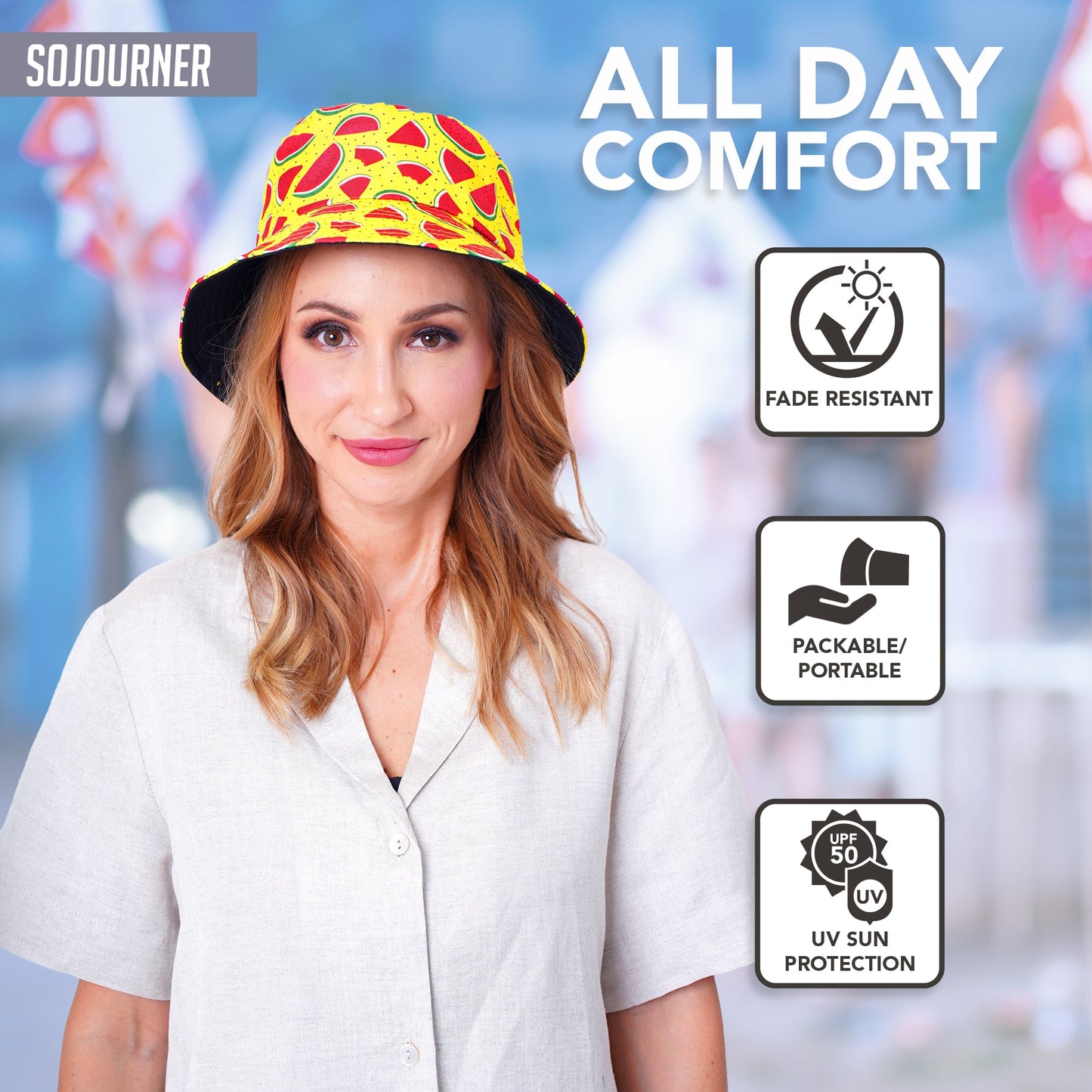 Cosmic Pop Festival Bucket Hat