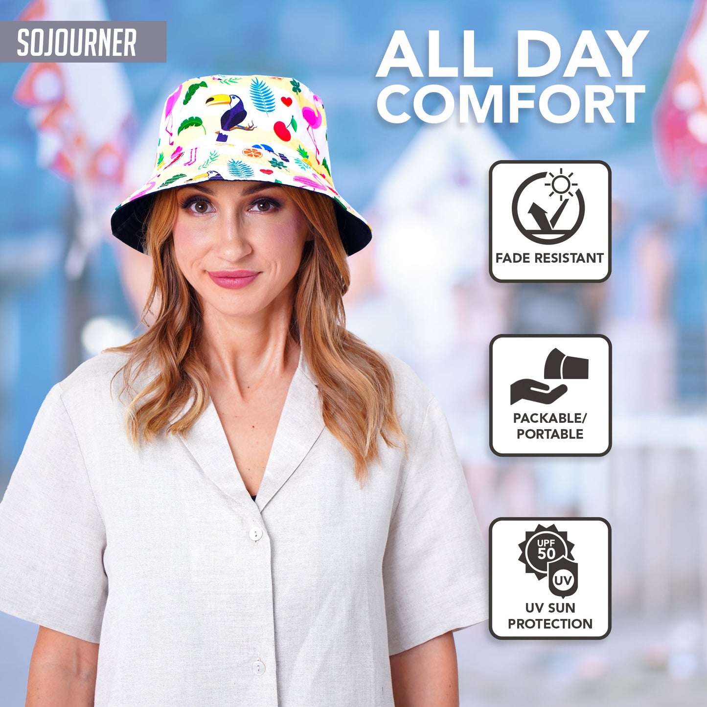 Cosmic Pop Festival Bucket Hat