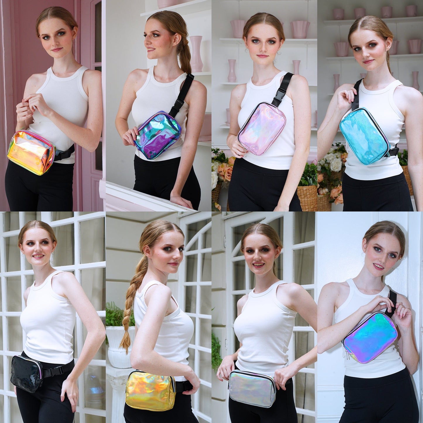 Hologlow Rave Fanny Pack (1 Pocket)