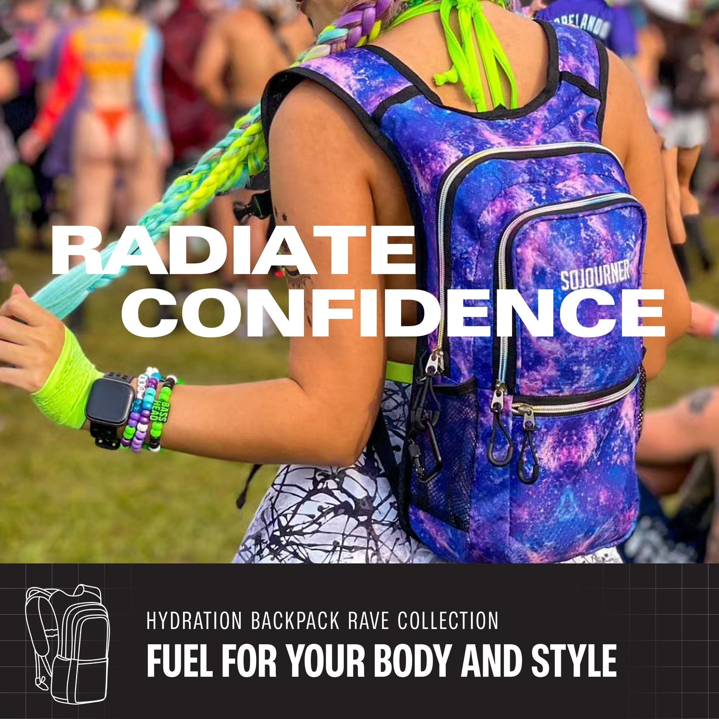 Glowstream Hydration Backpack (Medium)