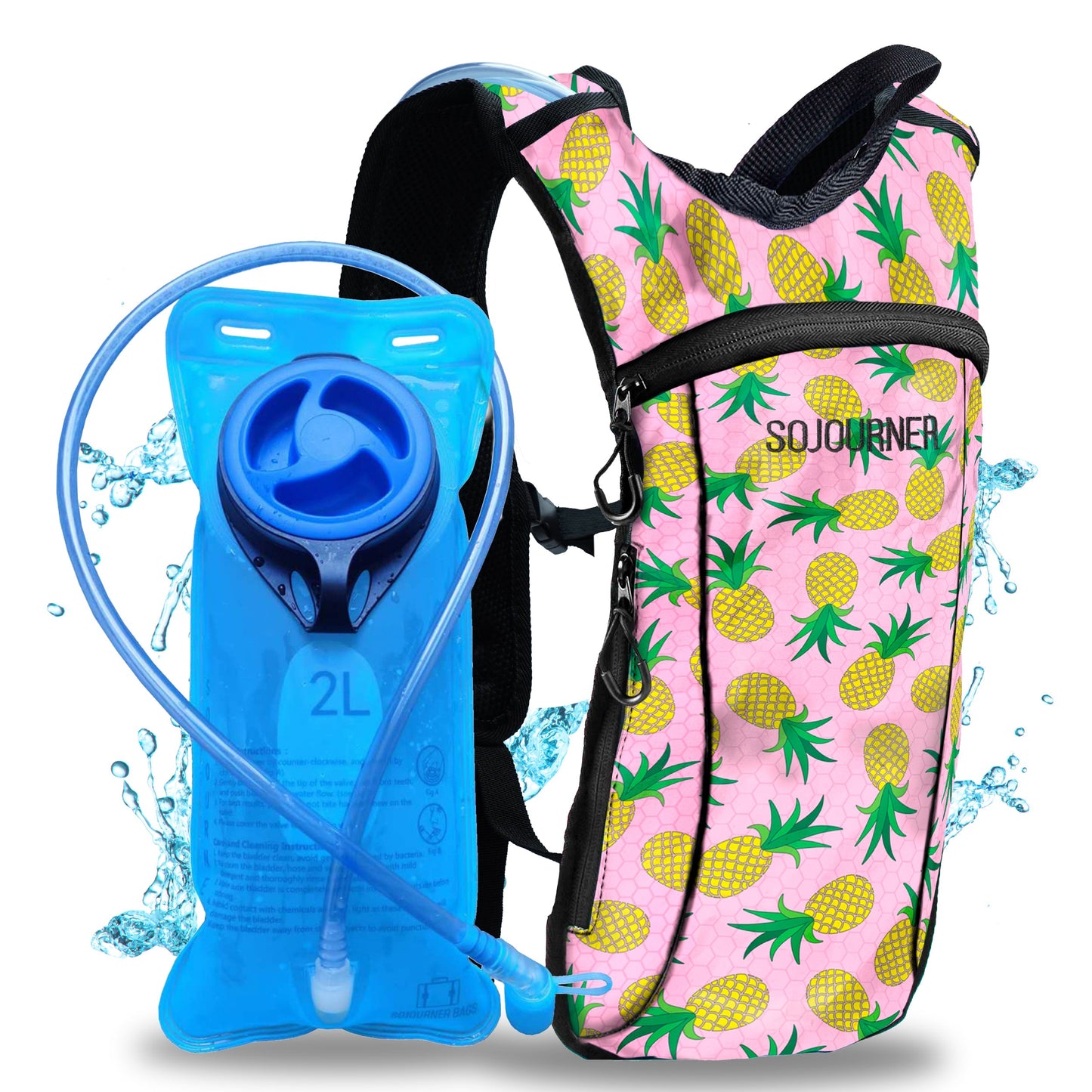 Hype Hydro Reflective Rave Hydration Pack (Small)