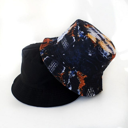 Vibe Vision Tie Dye Reversible Bucket Hat