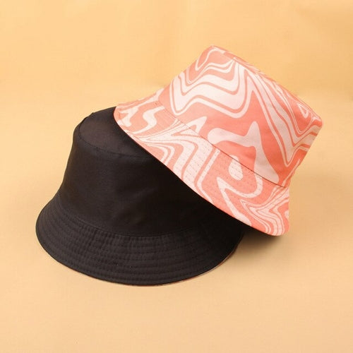 Vibe Vision Tie Dye Reversible Bucket Hat