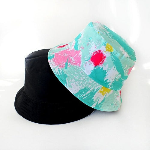 Vibe Vision Tie Dye Reversible Bucket Hat