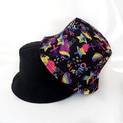 Vibe Vision Tie Dye Reversible Bucket Hat