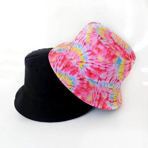 Vibe Vision Tie Dye Reversible Bucket Hat