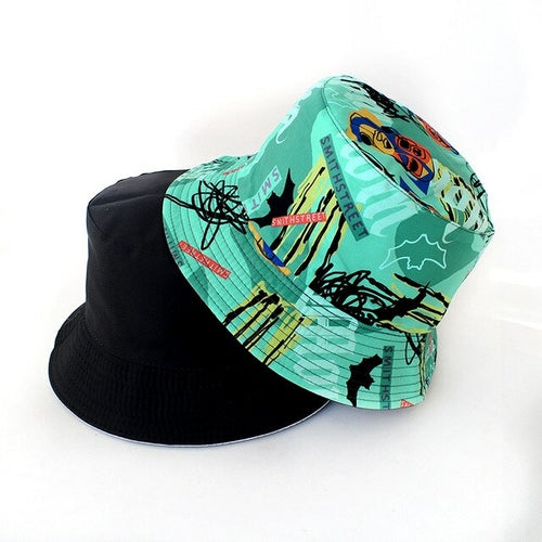 Vibe Vision Tie Dye Reversible Bucket Hat