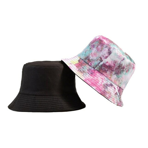 Vibe Vision Tie Dye Reversible Bucket Hat