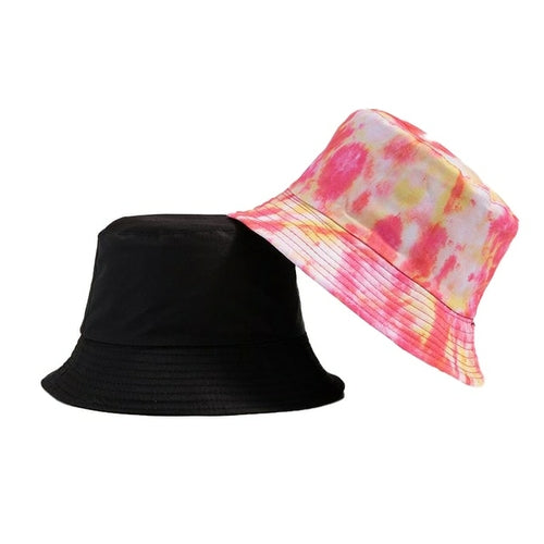 Vibe Vision Tie Dye Reversible Bucket Hat