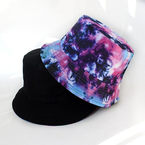 Vibe Vision Tie Dye Reversible Bucket Hat