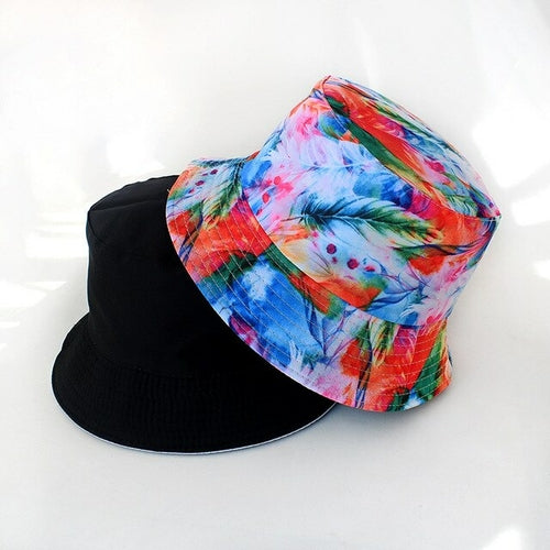 Vibe Vision Tie Dye Reversible Bucket Hat