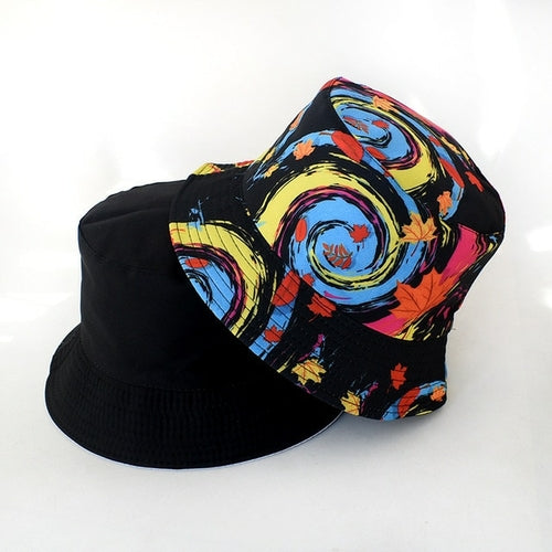 Vibe Vision Tie Dye Reversible Bucket Hat