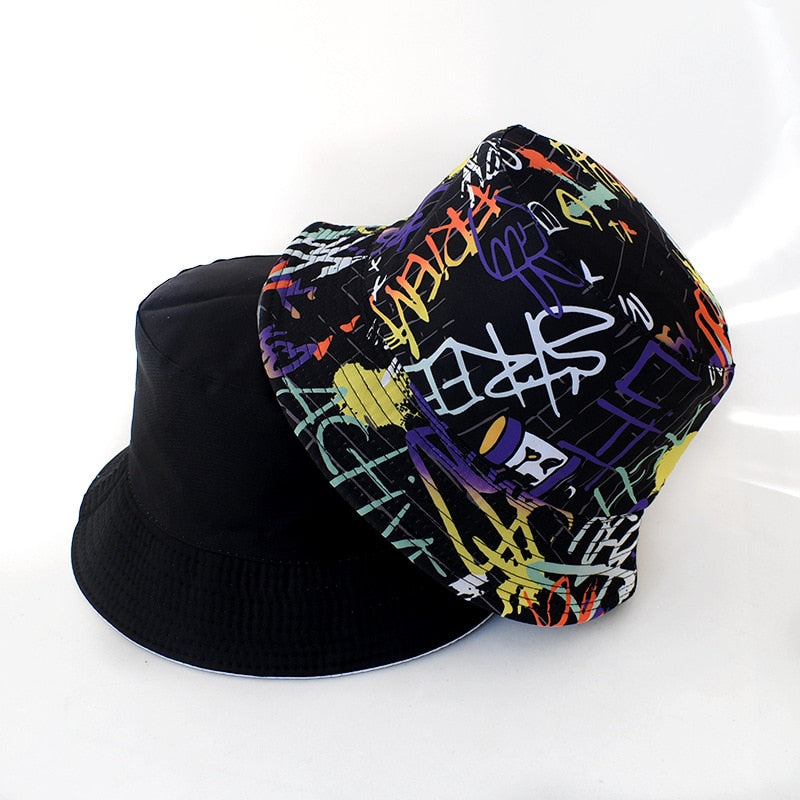 Vibe Vision Tie Dye Reversible Bucket Hat