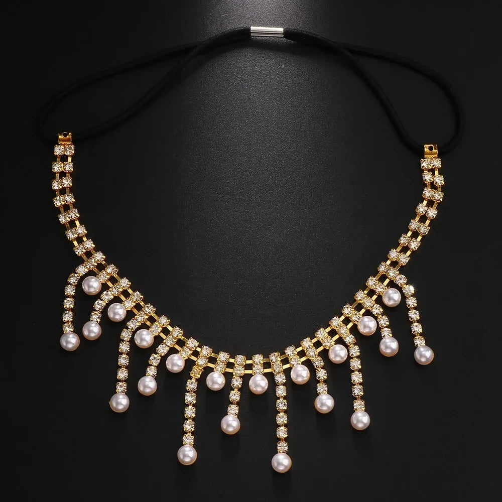 Goddess Drop Pearl Thigh Chain