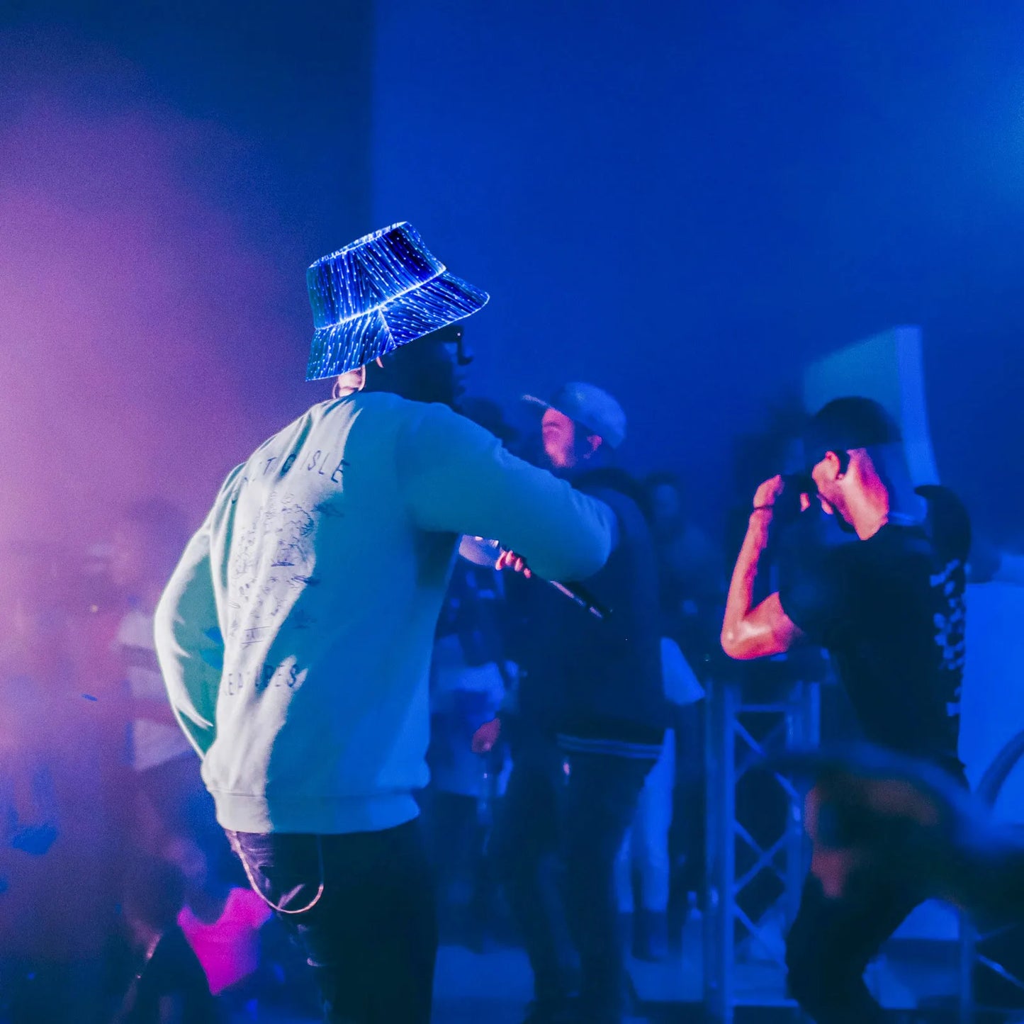 CyberGlow Fiber Optic Bucket Hat