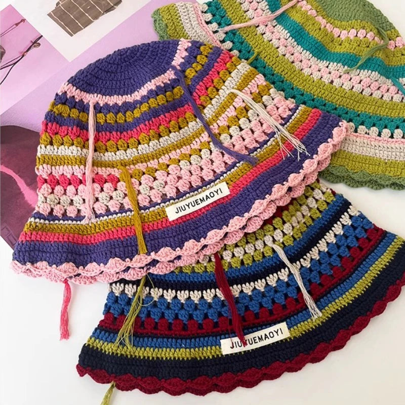 Handmade Crochet Bucket Hat
