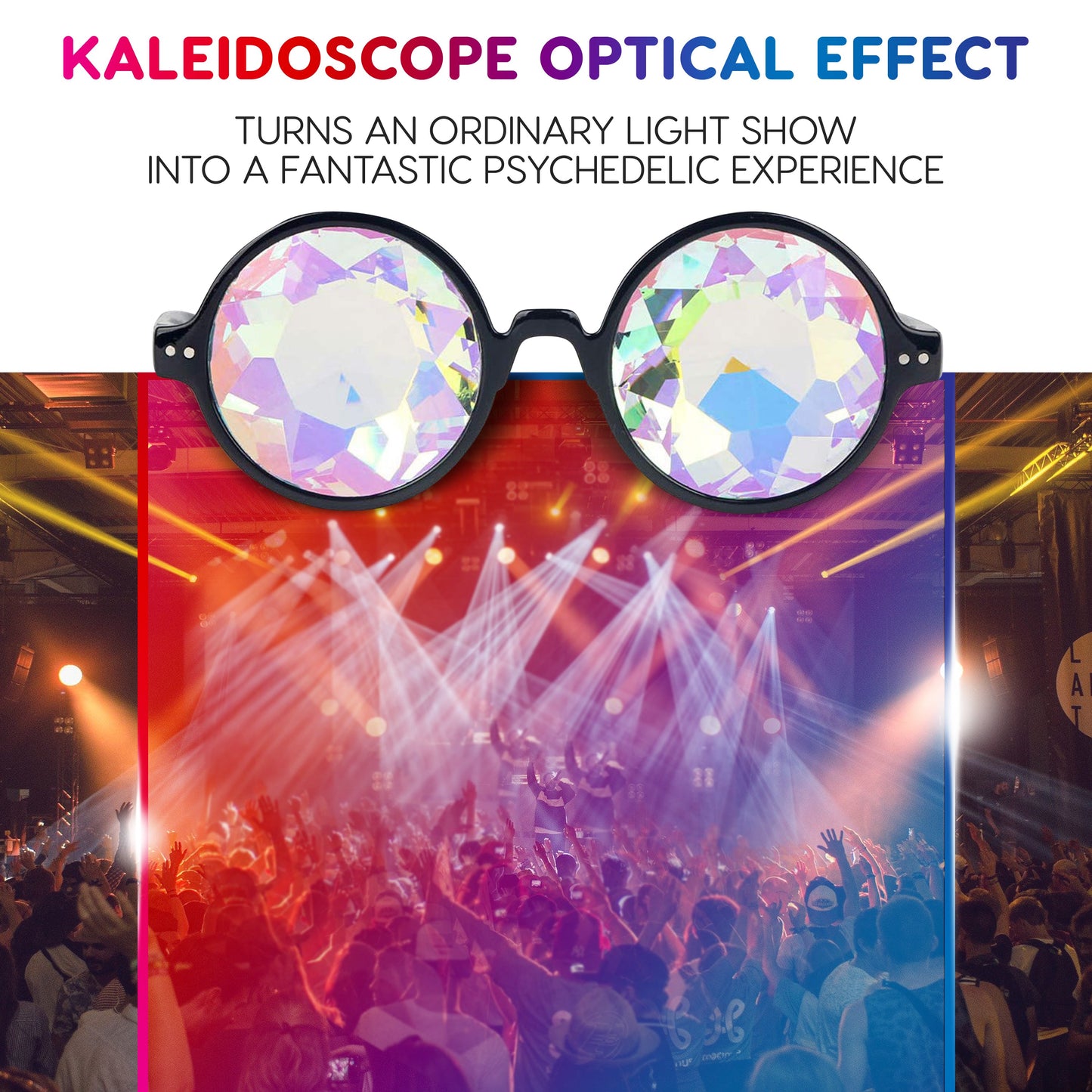 Prism Vision Steampunk Goggles and Kaleidoscope Glasses