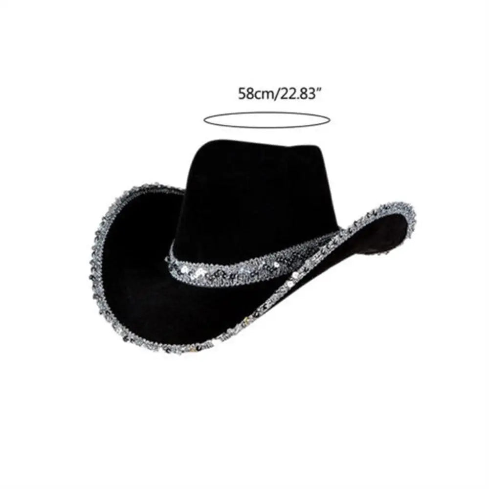 Glam Rodeo Sequin Cowboy Hat